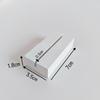 Corona de metal de 7*3.5*1.8cm base de madera maciza decoración de escritorio para boda soporte de acrílico base para postal