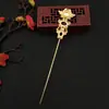Joias Yingyi DIY Presilha de Cabelo Estilo Ming com Design de Borboleta e Flor, Materiais e Acessórios para Presilha Hanfu Estilo Antigo