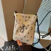 Bolsa Linda de Lunares 2026 Versátil Bolso de Hombro Casual Estudiante Ligero Bolso Cruzado Bolsa para Teléfono Exterior para Mujeres