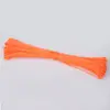 Cuerda de Poliéster de Colores Cuerda Redonda con Núcleo de Poliéster Cuerda Decorativa Hecha a Mano para Manualidades Tendedero Cuerda de Fijación para Tienda Cuerda de Amarre