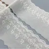 Encaje de Bordado de Algodón Listo para Usar del Fabricante, Accesorios para Faldas de Ropa, Encaje de Algodón Soluble en Agua Accesorios de Ropa DIY Venta al por Mayor