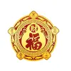 Envio direto da fábrica Ar condicionado com personagem Bai Fu Fu em formato de cabaça do sudoeste Decoração de adesivo para para-brisa de ar condicionado atraindo riqueza do sudoeste