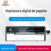 Máquina de impressão digital ondulada Fonte Fábrica Dispersa Única Pequena Máquina de Impressão Única Sem Placa Máquina de Impressão Digital de Caixa de Papel Revestido