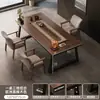 Juego de mesa y sillas de té: una mesa y cinco sillas, mesa de centro para sala de estar, hogar, balcón, mesa de té pequeña, soporte para té, oficina, mesa de té grande para preparar té