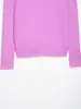 Ropa de Mujer de Venta Caliente de Primavera de Comercio Exterior de Amazon Transfronterizo, Suéter de Punto de Cuello V Estilo Suave, Jersey Rosa Holgado, Top Versátil