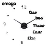 Directo de fábrica Amazon explosiones creativo caliente sala de estar europeo decorativo acrílico diy creativo reloj de pared