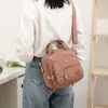2026 Nuevo Bolso de Hombro Doble Multifuncional de Alta Calidad, Moderno y Versátil para Mujer, Bolso de Pecho Sencillo, Mochila Cruzada Ligera Casual