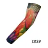 1 Manga de Tatuaje Ultradelgada Alta Elasticidad Protección Solar Manga de Hielo Senderismo al Aire Libre Manga para Brazo Manga de Tatuaje Manga para Brazo Floral Grande