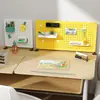[De pie] Estante de almacenamiento de tablero perforado de escritorio de metal sin perforaciones para escritorio de oficina Almacenamiento de escritorio Portalápices para llaves de papelería
