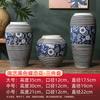 Decorações para Casa Vaso de Flores de Cerâmica Jingdezhen Novo Estilo Chinês Retro Cerâmica Azul e Branca Borboleta Preta Flor do Amor