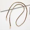 Correa de Bolso de Venta Caliente Cadena de Cuero Cruzada Accesorios de Bolso de Verano Correa de Hombro DIY Cordón para Teléfono Móvil Cadena Pequeña Fragante para Teléfono Móvil