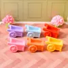 Carro Colorido Nuevo y Creativo Accesorios de Decoración para Casa de Muñecas Hecha a Mano DIY Mini Adornos de Coche de Escritorio
