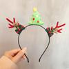 Grampo de cabelo de chifre de veado tiara de veado presilha lateral acessórios para fotos de festa tiara grampo de cabelo acessórios de cabelo acessórios de adorno de cabeça