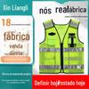 Colete reflexivo de tráfego colete reflexivo colete reflexivo administração de estradas comando de segurança fabricantes de roupas por atacado imprimível