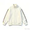 Cárdigan de Bloques de Color Americano Otoñal con Textura de Maíz Corte Limpio Chaqueta con Cuello Alto KS26417P43