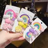 Accesorios para el Cabello de Hada Pinza para el Cabello Estilo Mori Girl Pinza para el Cabello Arcoíris Pinza de Nube Clip Lateral Coreano Ins Estilo Chica Trendy Ins