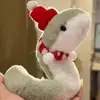 Muñeco de Peluche de Serpiente Pequeña, Serpiente Verde de Peluche Divertida para Perros, Moliendo Dientes, Resistente a Mordidas, Juguete Interactivo que Hace Sonido