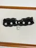 Collar Gargantilla Negro de Encaje Perla Estrella y Luna Estilo Chica Caliente Dulce y Fresco con Diseño Único Cadena de Clavícula Multicapa