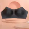 Almofada de Seio Fixa Sem Costura, Sutiã Esportivo Fino e Respirável de Peça Única, Roupa de Yoga, Fabricante de Almofada de Seio com Alça nas Costas Bonita