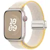 Adecuado para Apple Watch 11 Correa de Reloj iWatch S10/9 Hebilla Magnética Correa de Bucle de Nylon Nike