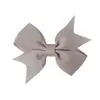 Pinza para el cabello de lazo de color sólido de Amazon transfronterizo, clip lateral para bebé, diadema para bebé de cola de milano para niños, venta al por mayor