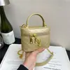 Bolsa Feminina Modelo Novo 2026 Transfronteiriça Ysl Design de Nicho Bolsa de Ombro Cruzada Bolsa de Mão Bolsa Box Acolchoada Sy Bolsa de Maquiagem