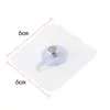 Marco de Fotos Se Puede Instalar Sin Taladrar, Transparente, Gancho Adhesivo Sin Rastro, Colgante de Reloj de Pared, Clavo para Colgar con Agujero de Calabaza, Tornillo Adhesivo de Doble Cara