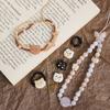 Pulsera de Cuentas para Gato Galleta Acrílico Accesorios Cadena para Celular DIY Colgante Cuentas Sueltas Joyería Material Hecho a Mano Accesorios