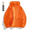 Nova Roupa de Proteção Solar Leve Estilo Montanha para Uso Externo Verão UPF50+ Masculina e Feminina Estilo Casal Roupa de Proteção Solar Marca Tendência Verão À Prova de Vento