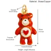 T01 Popular Europeo y Americano Gama Alta Estilo Ins Lindo Animal Panda Oso Trébol de Cuatro Hojas Abeja Colgante de Collar