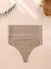 Pantalones de Talle Alto Moldeadores para Control de Abdomen Populares en el Sitio Independiente de Amazon Transfronterizo, Calzones Moldeadores sin Costuras Cosidos, Tanga Moldeador para Mujeres