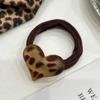 Estilo Coreano Retro Otoño e Invierno Cuerda para el Cabello de Amor Escarchada Anillo para el Cabello Nuevo Anillo para el Cabello de Bola Otoño e Invierno Bola Perezosa Accesorios para el Cabello Ponyo