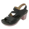 Hx1123-8 Verão 2025 Sandálias Doces Moda Feminina Comércio Exterior Tamanho Grande Sapatos Plataforma Sandálias de Praia