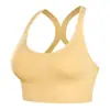 Ropa interior deportiva con tirantes traseros bonitos para mujer, top de tubo para pecho grande pequeño con almohadilla para el pecho, sujetador chaleco antifugas envuelto en el pecho sin aro de acero