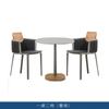 Muebles de exterior para ocio mesa y silla de metal para restaurante bar al aire libre silla de ratán para patio jardín villa silla de bar para cafetería bar