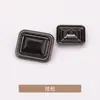 Botones Rectangulares Cuadrados Grandes de Diamante Cosidos a Mano Pequeños Fragantes para Abrigos, Ropa, Cortavientos, Suéteres, Botones Metálicos de Punto