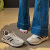 Ins Estilo Coreano Novo Torre Sapatos Femininos 2025 Primavera Estudante Esportivo Tênis de Corrida Sapatos Casuais Sola Grossa Aumentando a Altura 5990