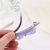 Novo Prendedor de Cabelo de Acetato com Laço 3D Dupla Camada Estiloso e Doce, Presilha para Mechas Frescas, Presilha Lateral Atacado