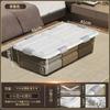 Caja de Almacenamiento Debajo de la Cama Caja de Plástico Transparente Caja de Almacenamiento con Ruedas Caja de Almacenamiento de Ropa Caja de Almacenamiento Debajo de la Cama del Sofá Caja Debajo de la Cama