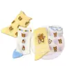 Calcetines de Malla con Dibujo de Rilakkuma para Mujer, Nuevos y Modernos para Primavera y Verano, Malla Transpirable Hueca, Dulces y Lindos, de Caña Media, Estilo Ins