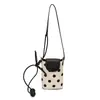 Bolso de Mano, Bolso de Hombro, Bolso Tote, Bolso para el Trabajo, Bolso Versátil Casual, Nuevo Estilo Primavera-Verano 2026, Diseño de Lunares, Múltiples Compartimentos