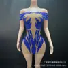 Nuevo Vestido Corto Elegante de un Hombro con Pedrería que se Ajusta a la Cadera Disfraz para Boda Reunión Anual de la Empresa Fiesta de Cumpleaños Actuación de Baile
