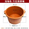 Bacia Espessa para Banho de Pés com Tendão, Balde Durável para Spa de Pés, Bacia Profunda para Lavar os Pés para Uso Doméstico ou Loja de Terapia de Massagem nos Pés, Bacia Não-Madeira