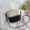 Bolso de mano, bandolera, bolso cruzado para mujer, color sólido, estilo europeo y americano, de alta capacidad, moderno y elegante, 2026