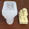 Molde de Silicone para Vela de Aromaterapia Leão Molde para Decoração de Aromaterapia Molde para Assar DIY