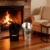 Cubo de carbón metálico estilo americano personalizado y cubo de cenizas para comercio transfronterizo