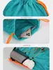 Mochila de Caminhada Outdoor Transfronteiriça, Saco com Cordão Esportivo, Mochila Fitness, Bolsa de Viagem Leve, Mochila de Grande Capacidade com Logo Impresso