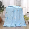 Processamento de Tecidos em Lotes Pequenos e Colchas Feitas Sob Medida para Comércio Exterior, Colchas para Ar Condicionado Mais Vendidas no Mercado Interno, Colchas de Resfriamento de Verão, Modelos Frescos e Finos