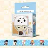 Fitas Washi Adesivas de Anime, Adesivos Fofos para Planner, Papel Fita para Planner para Estudantes
