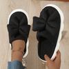 Pantuflas de Cáñamo con Lazo Cruzadas en Stock para Todas las Estaciones, Antideslizantes Diarias Transpirables Cómodas para el Hogar de Mujer, Pantuflas de Suela Gruesa para Hombre
